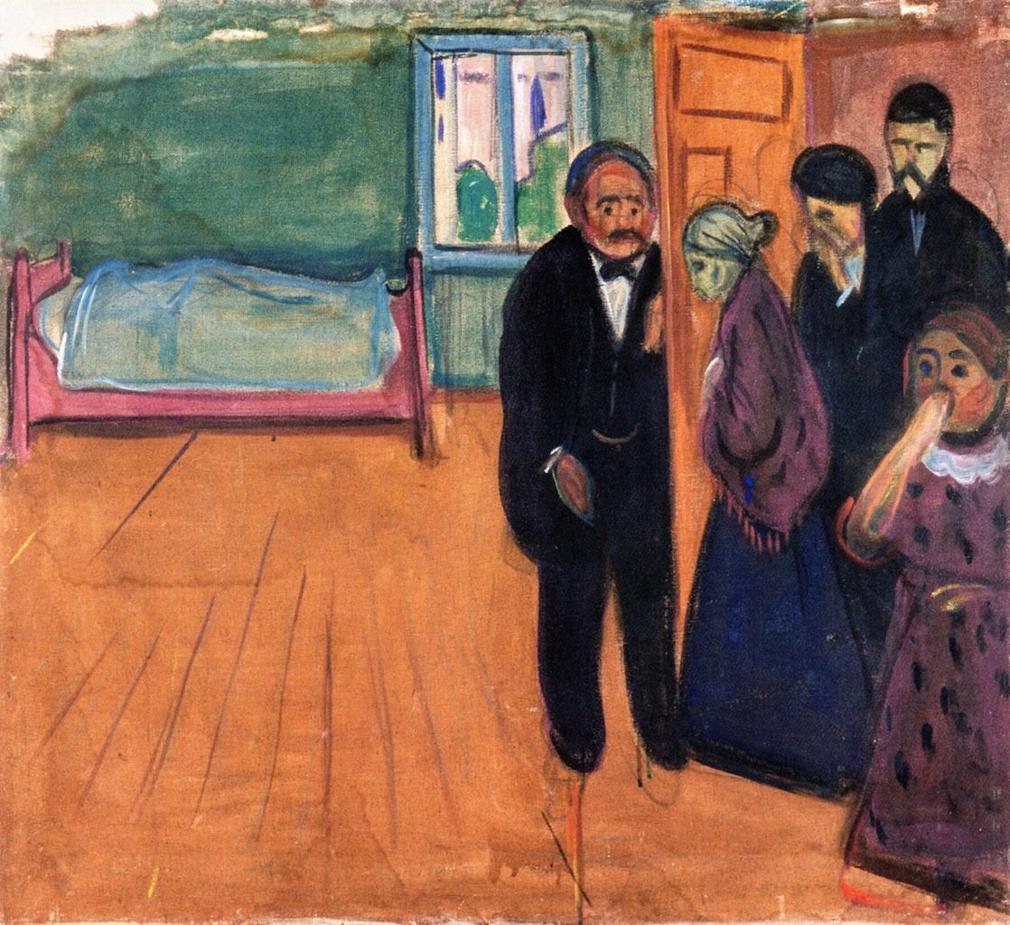 Zapach śmierci autorstwa Edvard Munch