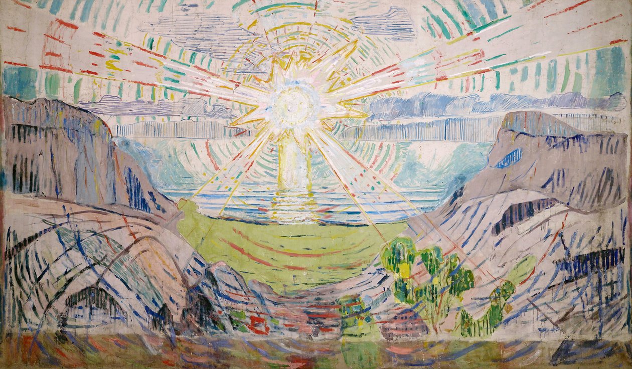 The Sun autorstwa Edvard Munch