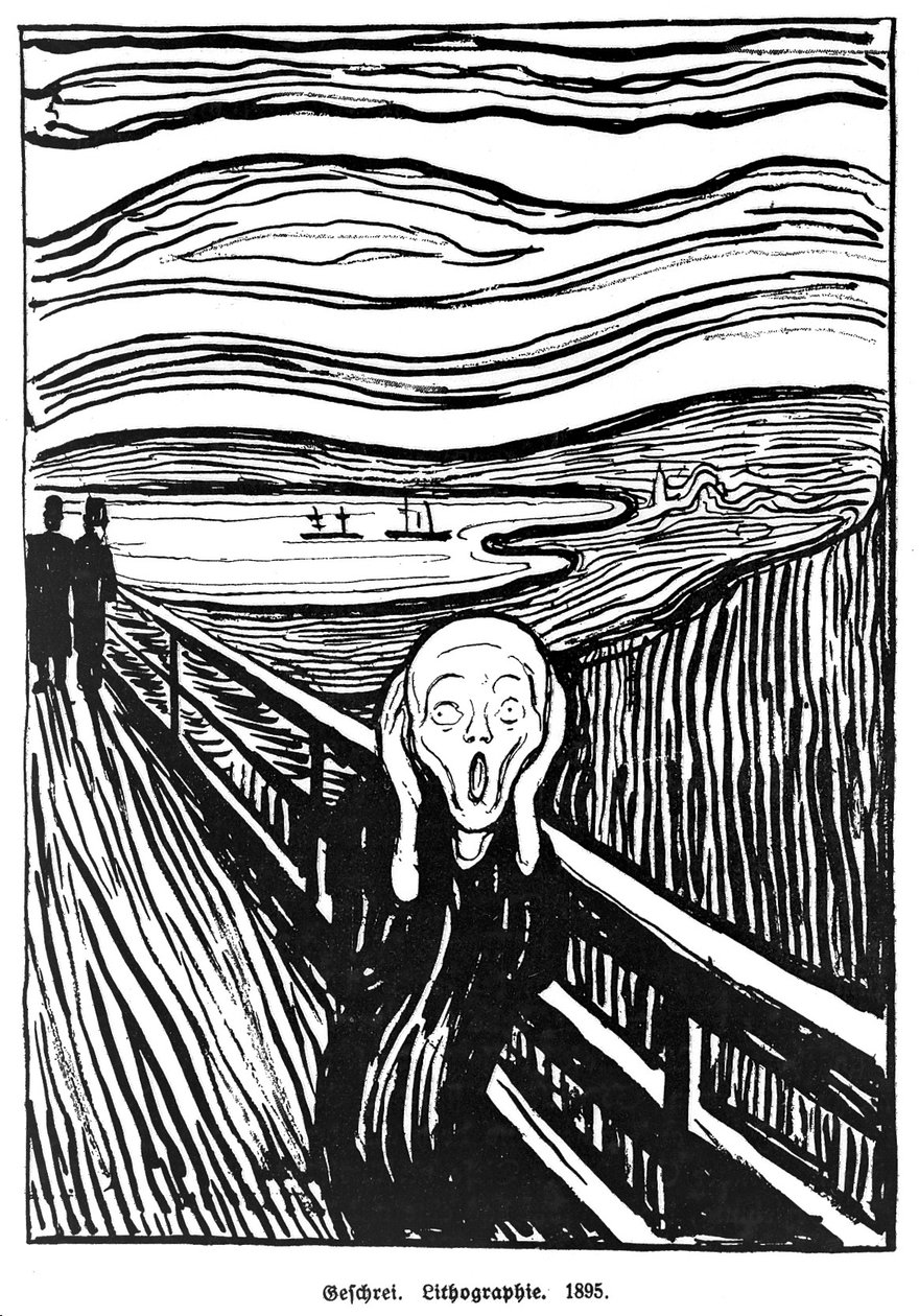 Krzyk autorstwa Edvard Munch