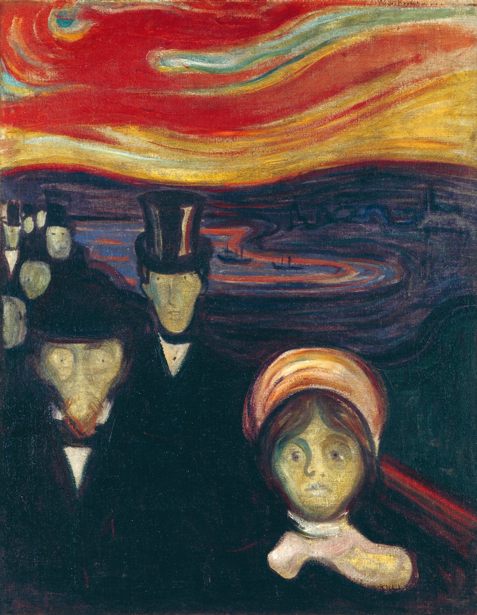 Lęk autorstwa Edvard Munch
