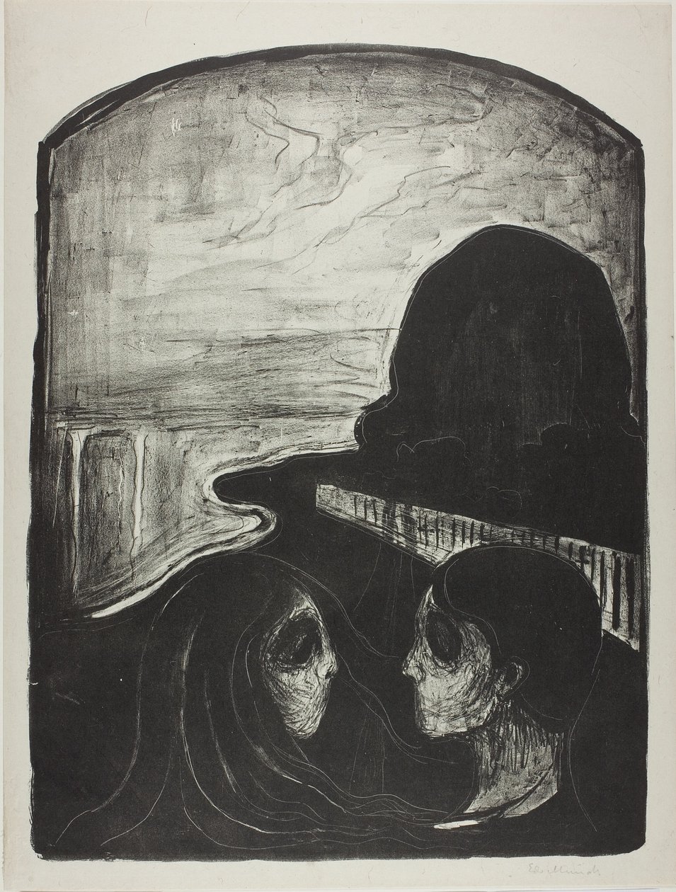 Atrakcja I autorstwa Edvard Munch