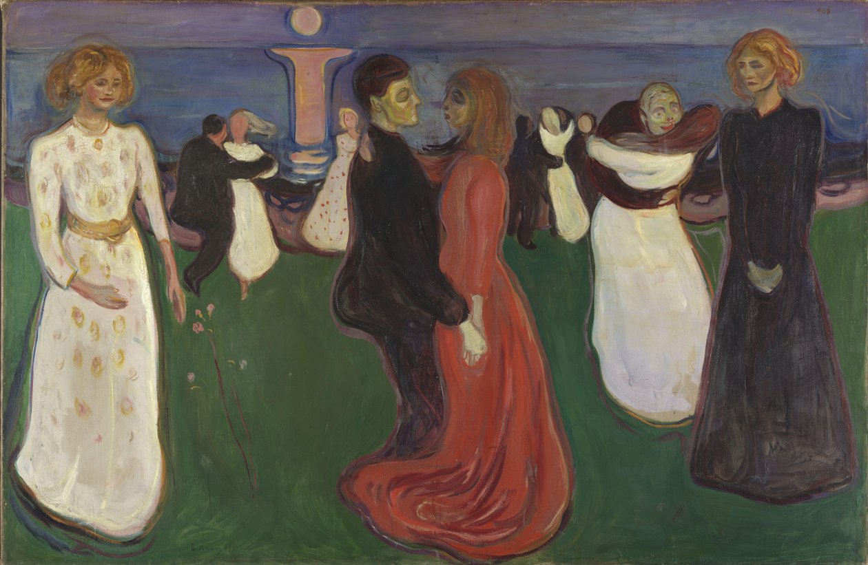Taniec życia autorstwa Edvard Munch
