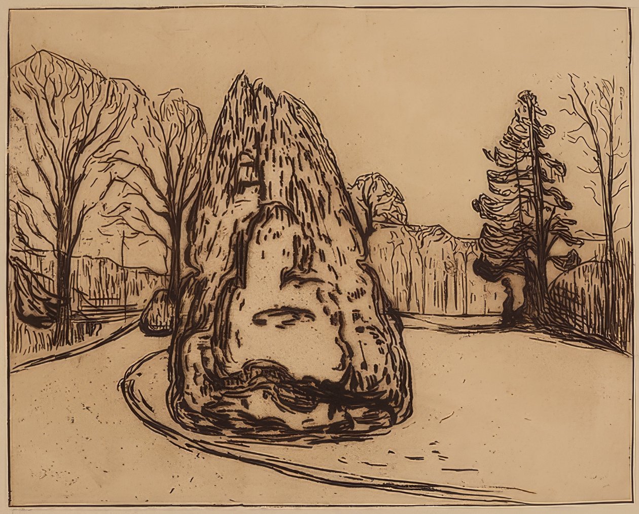 Ogród. 1902 autorstwa Edvard Munch