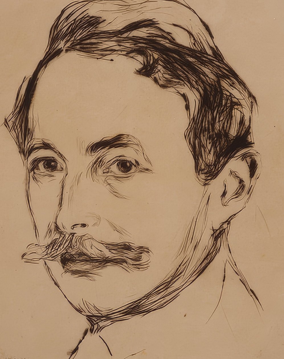 Dr. Max Linde. 1902 autorstwa Edvard Munch