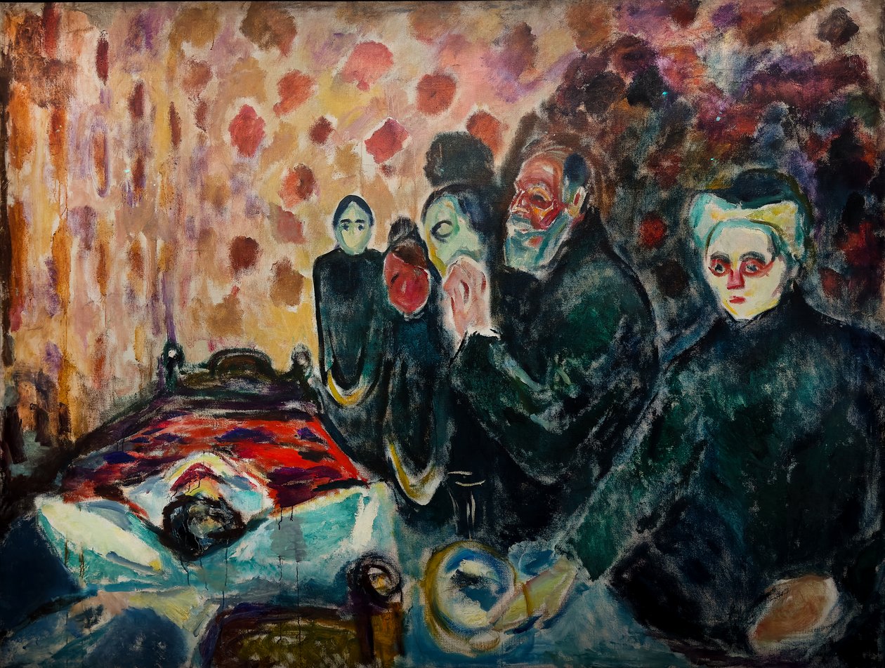 Walcz ze śmiercią autorstwa Edvard Munch