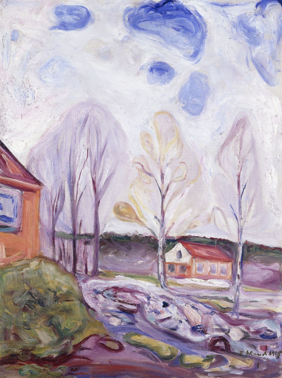Fruhjahr Asgarstrand autorstwa Edvard Munch