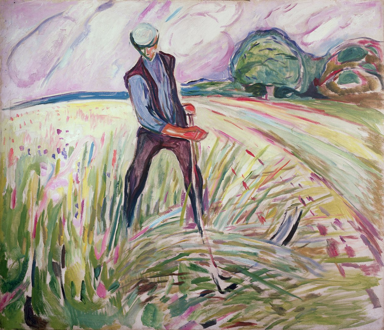 Sianokosy autorstwa Edvard Munch