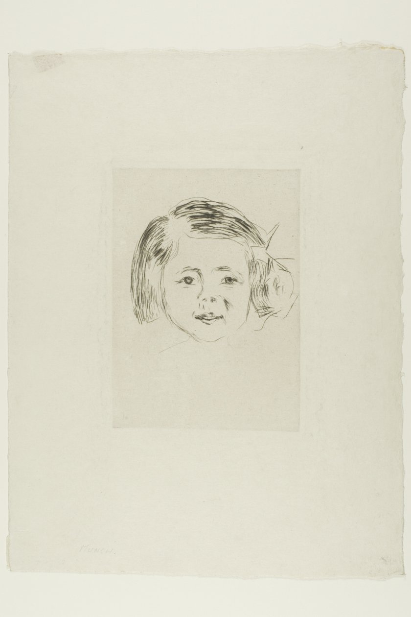 Córka Herberta Esche autorstwa Edvard Munch