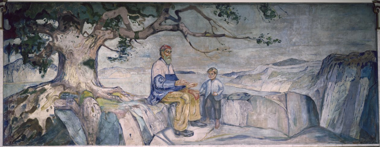 Historia autorstwa Edvard Munch