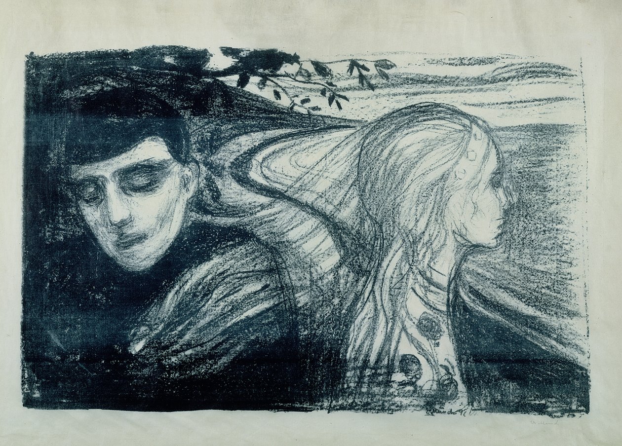 „Lolosung” – „Oddzielenie” autorstwa Edvard Munch