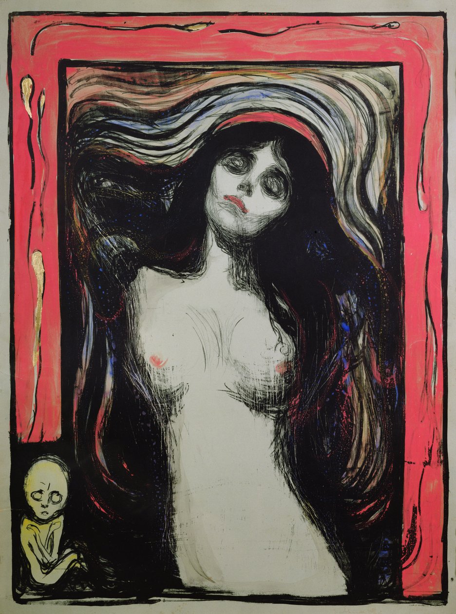 Madonna autorstwa Edvard Munch
