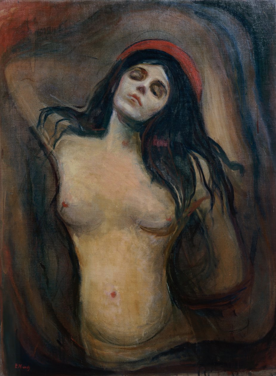 Madonna autorstwa Edvard Munch