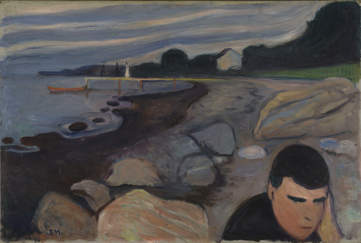 Melancholia autorstwa Edvard Munch