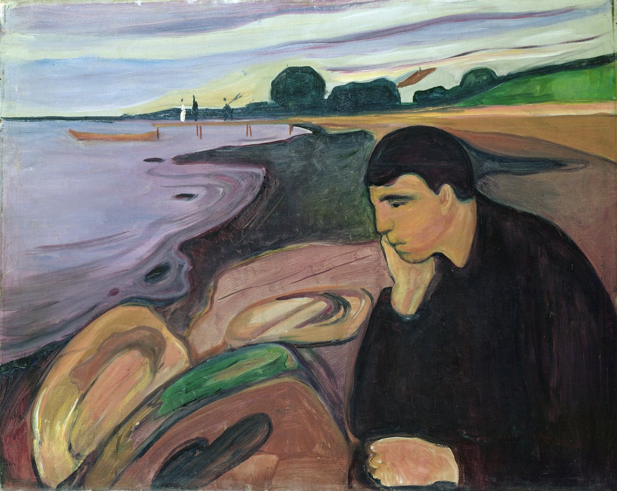 Melancholia autorstwa Edvard Munch