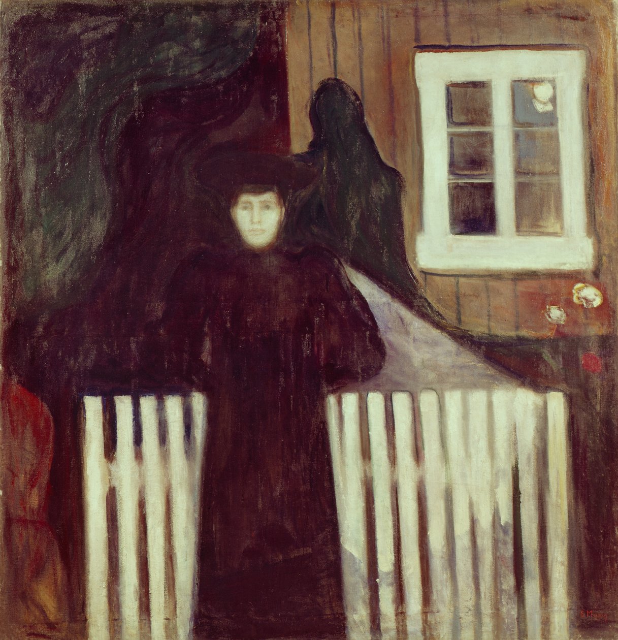 Światło księżyca autorstwa Edvard Munch