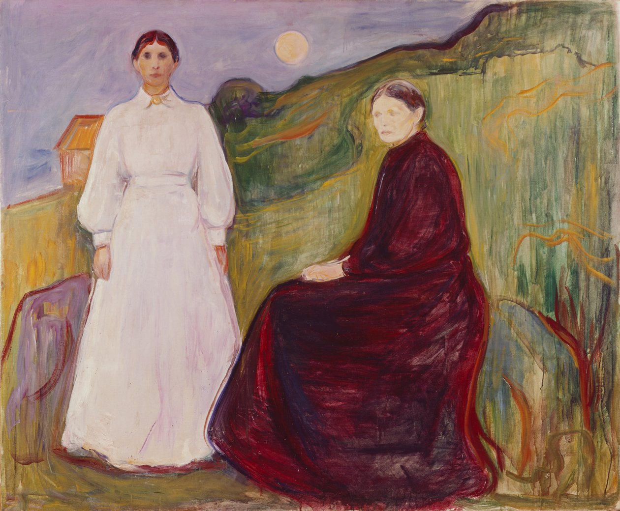Matka i córka autorstwa Edvard Munch