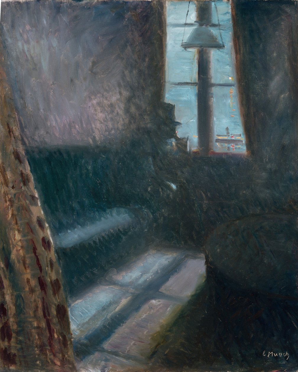Noc, Saint Cloud autorstwa Edvard Munch