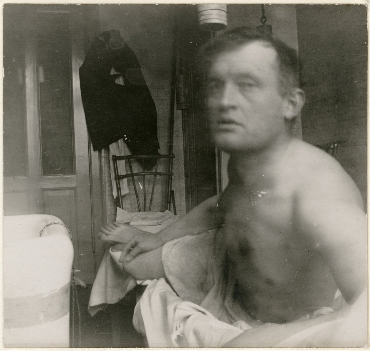 Autoportret „à la Marat” autorstwa Edvard Munch