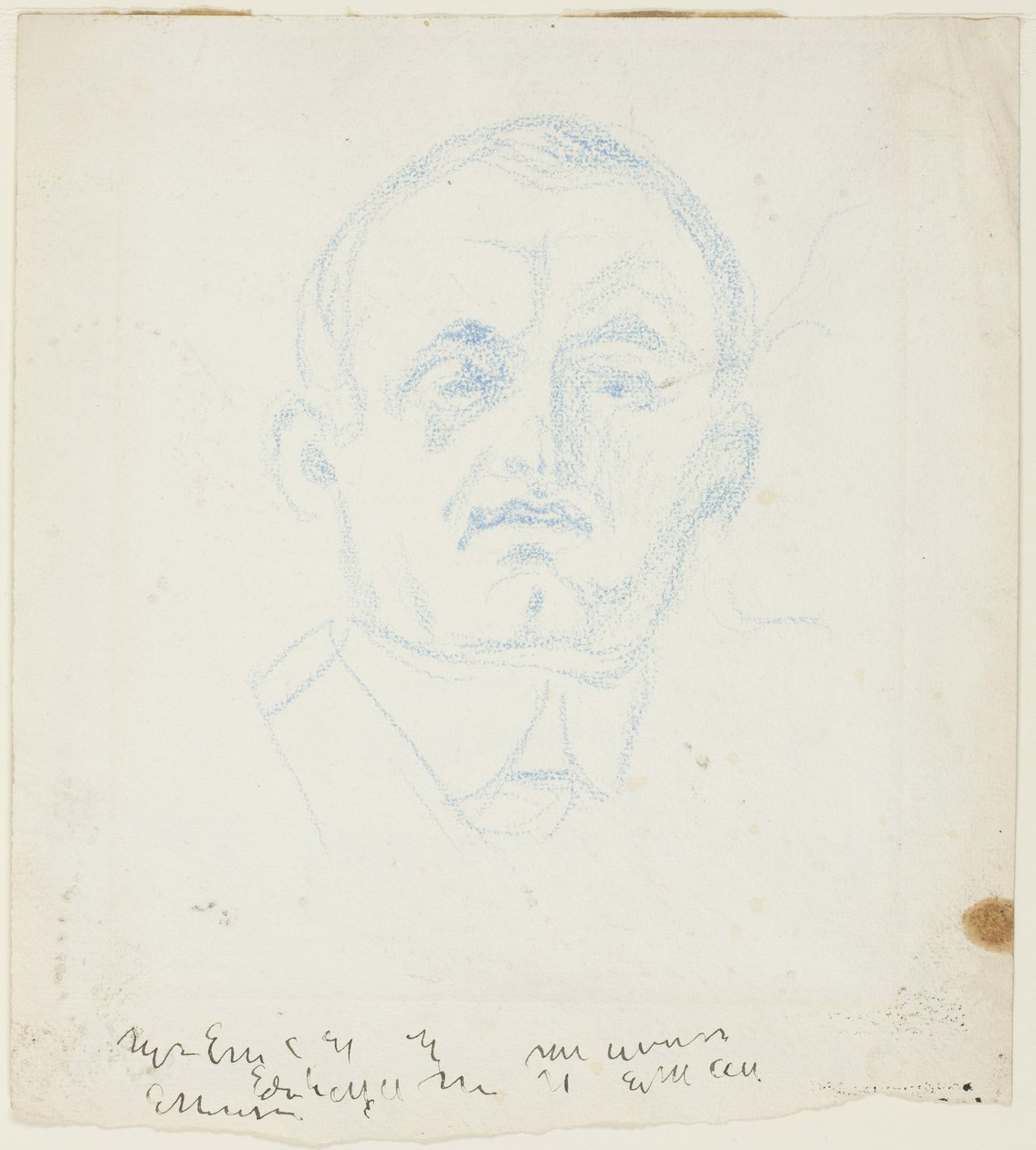 Autoportret autorstwa Edvard Munch
