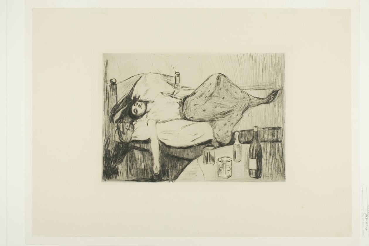Dzień później autorstwa Edvard Munch