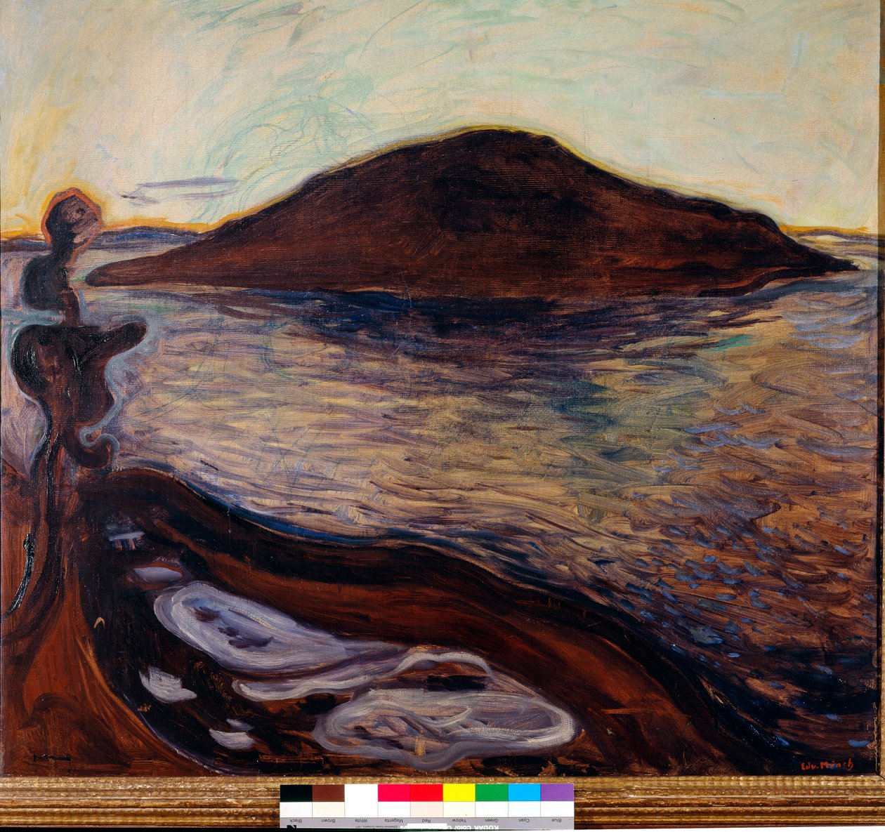Wyspa autorstwa Edvard Munch