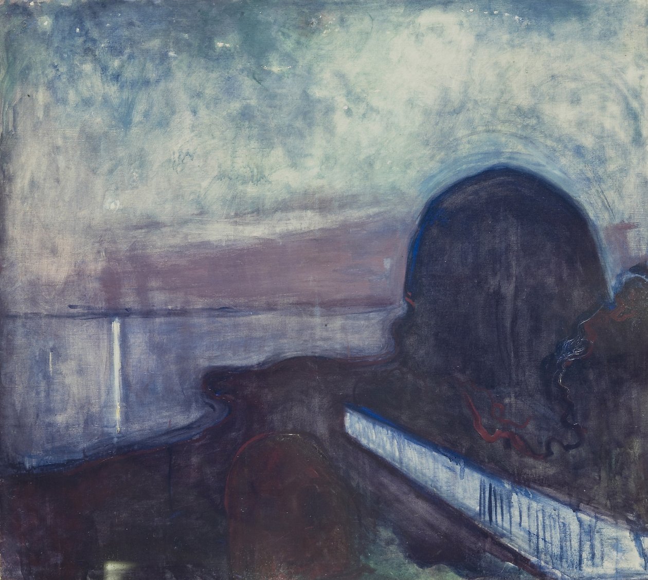 Gwieździsta noc autorstwa Edvard Munch