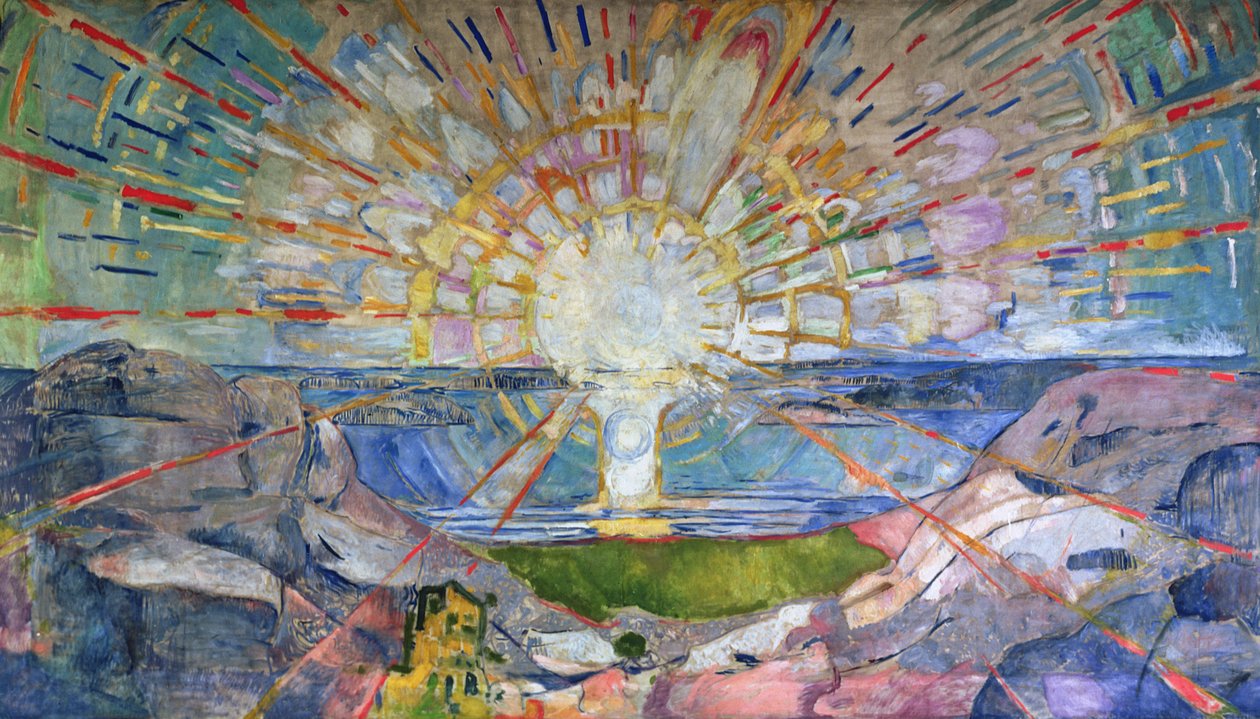 Słońce autorstwa Edvard Munch