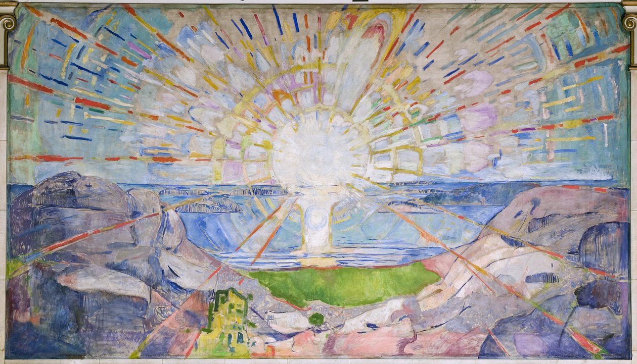Słońce autorstwa Edvard Munch