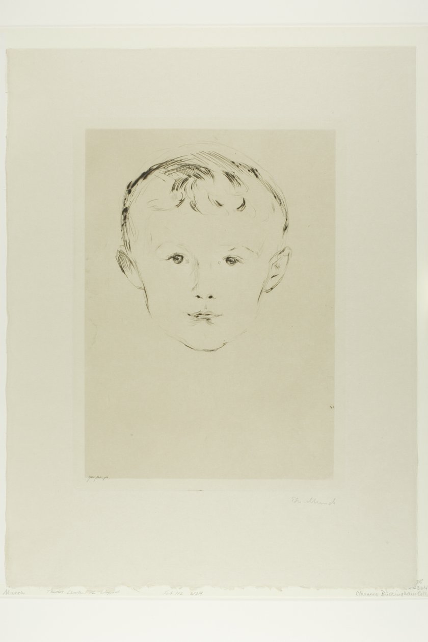 Teodor Linde autorstwa Edvard Munch