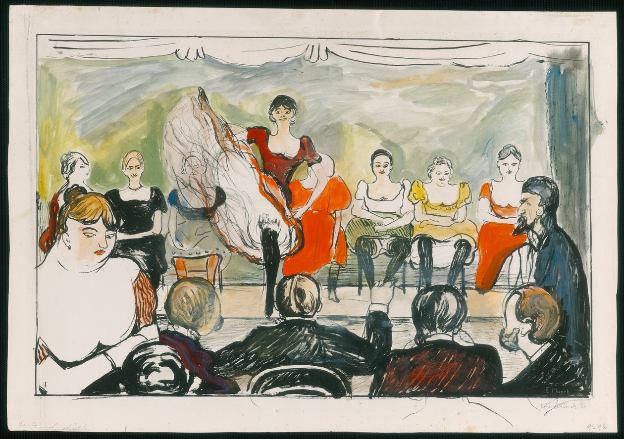 Tingletangle autorstwa Edvard Munch