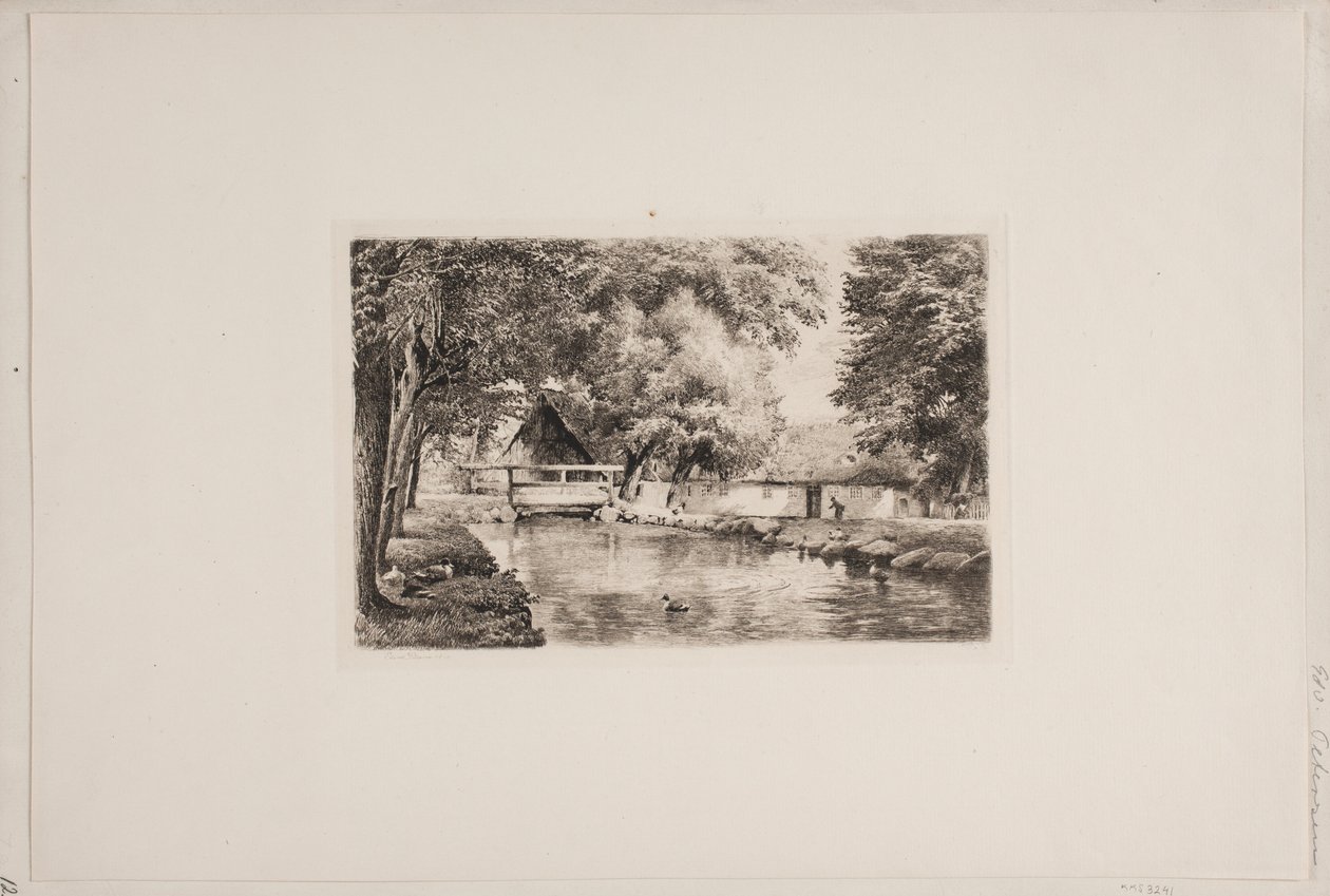 By Mølleåen autorstwa Edvard Petersen