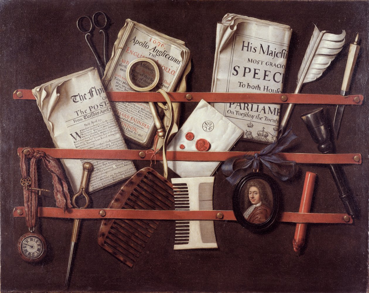 Stojak na listy, c.1676 autorstwa Edwaert Colyer or Collier