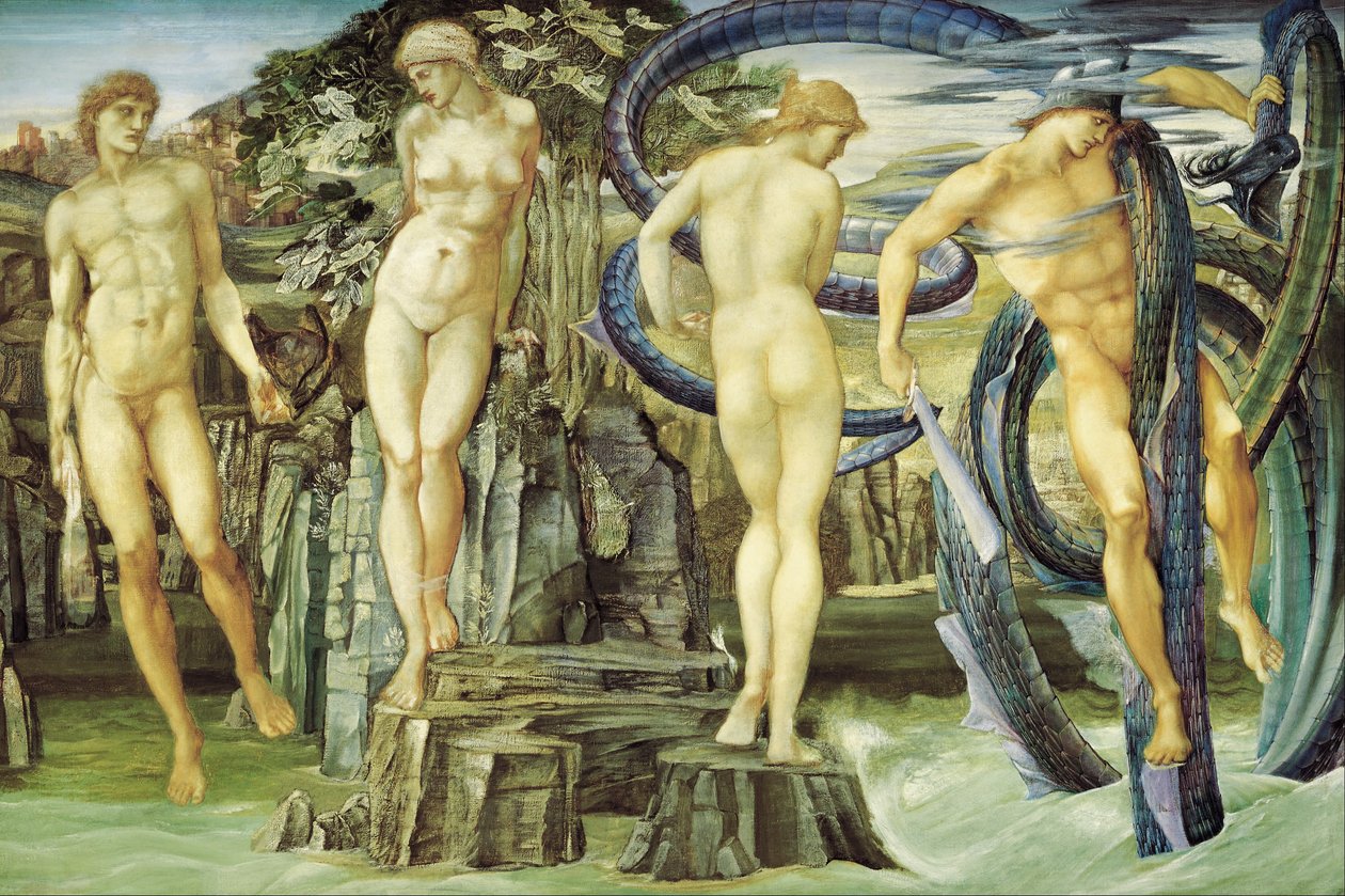 Perseusz i Andromeda autorstwa Edward Burne Jones