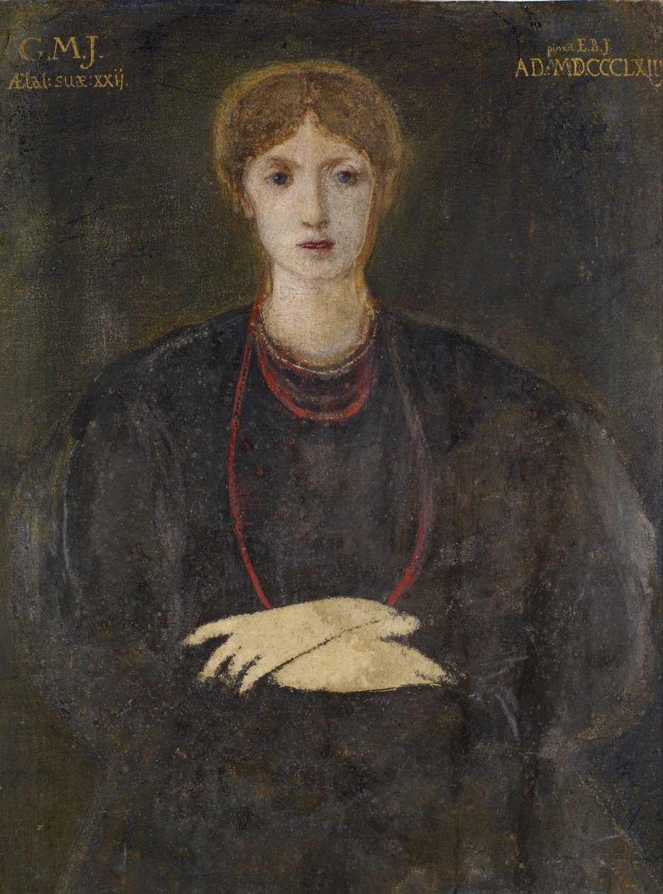 Portret Georgiany Burne-Jones (1840-1920) autorstwa Edward Burne Jones