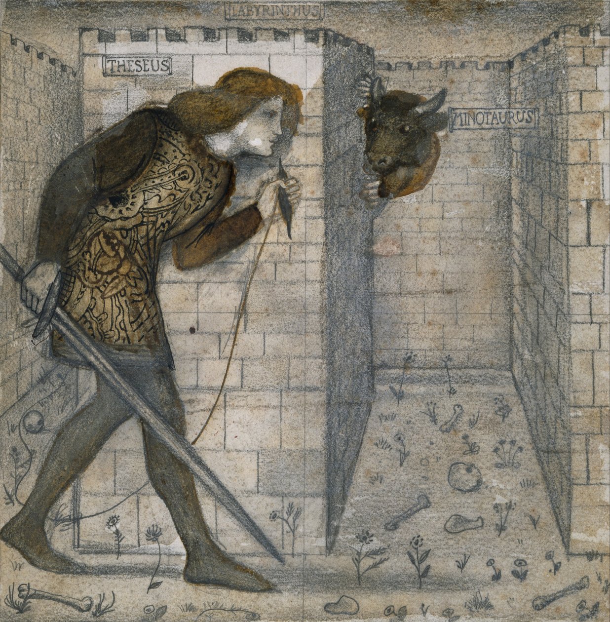 Projektowanie płytek autorstwa Edward Burne Jones