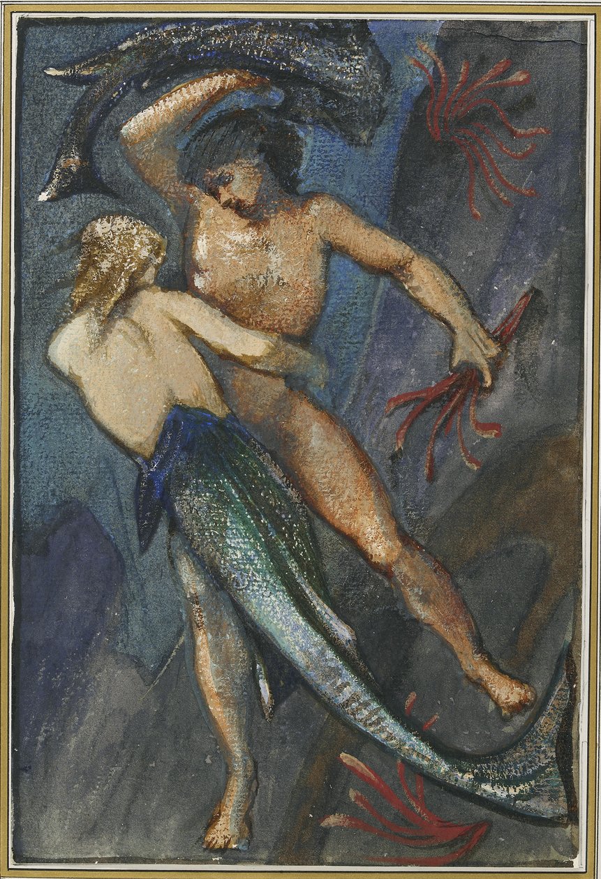 Album czterdziestu ośmiu rysunków (WA1939.9.1 - 48) autorstwa Edward Burne Jones