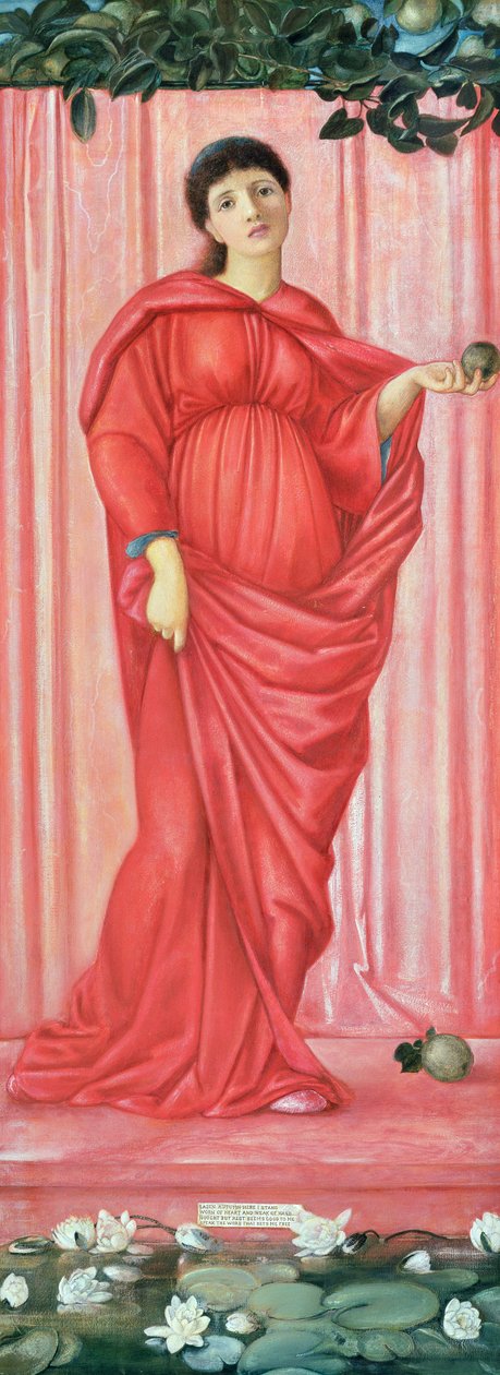 Jesień, 1869-70 autorstwa Edward Burne Jones