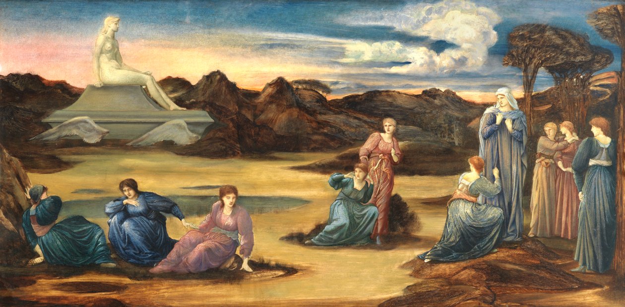 Przejście Wenus, ok. 1875 r. autorstwa Edward Burne Jones