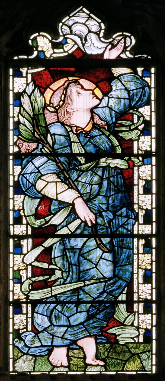 Ashton Under Lyne, Kościół Kongregacyjny Albion, Morris & Co., Edward Burne-Jones, South Transept, 1896 autorstwa Edward Burne Jones