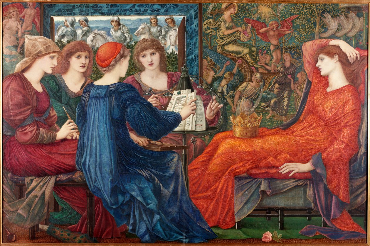Laus Veneris, ok. 1873-75 autorstwa Edward Burne Jones