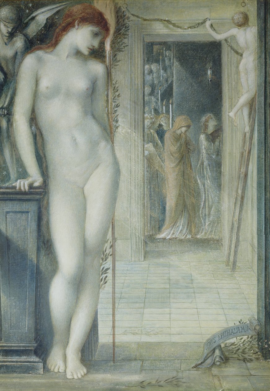 Epitalamia Wenus, 1871 autorstwa Edward Burne Jones