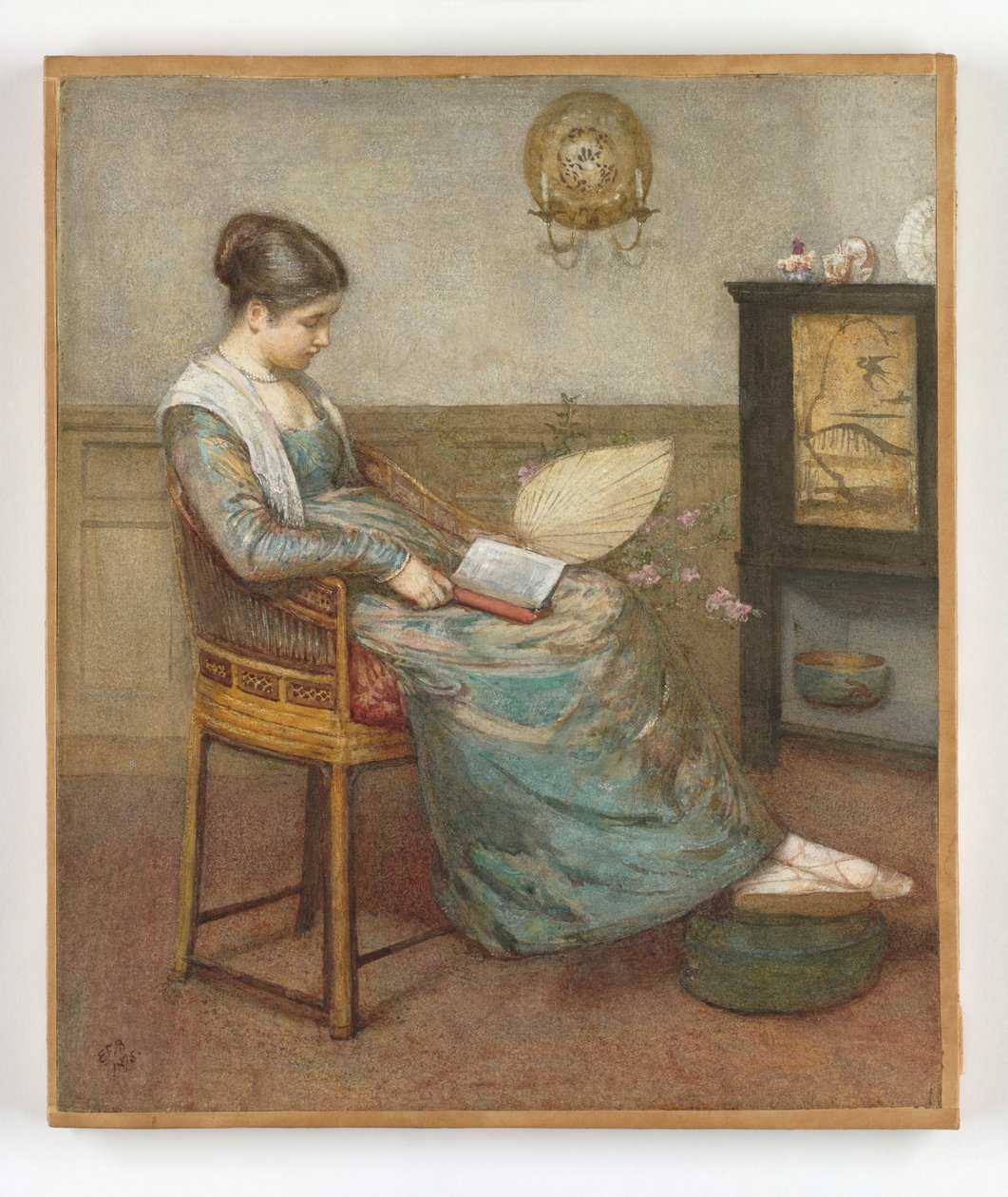 Medytacja, 1875 autorstwa Edward Frederick Brewtnall