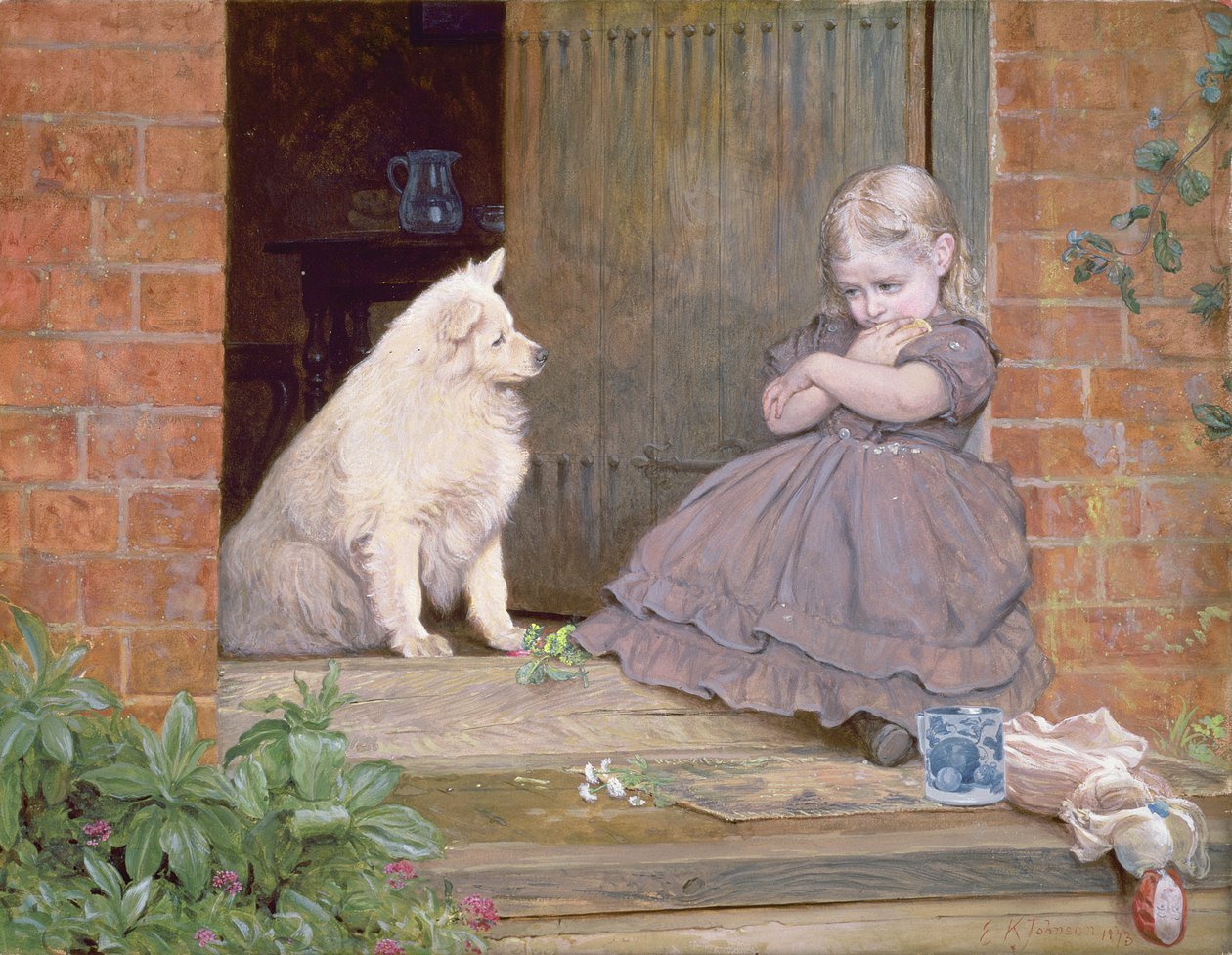 Czas na herbatę, 1873 autorstwa Edward Killingworth Johnson