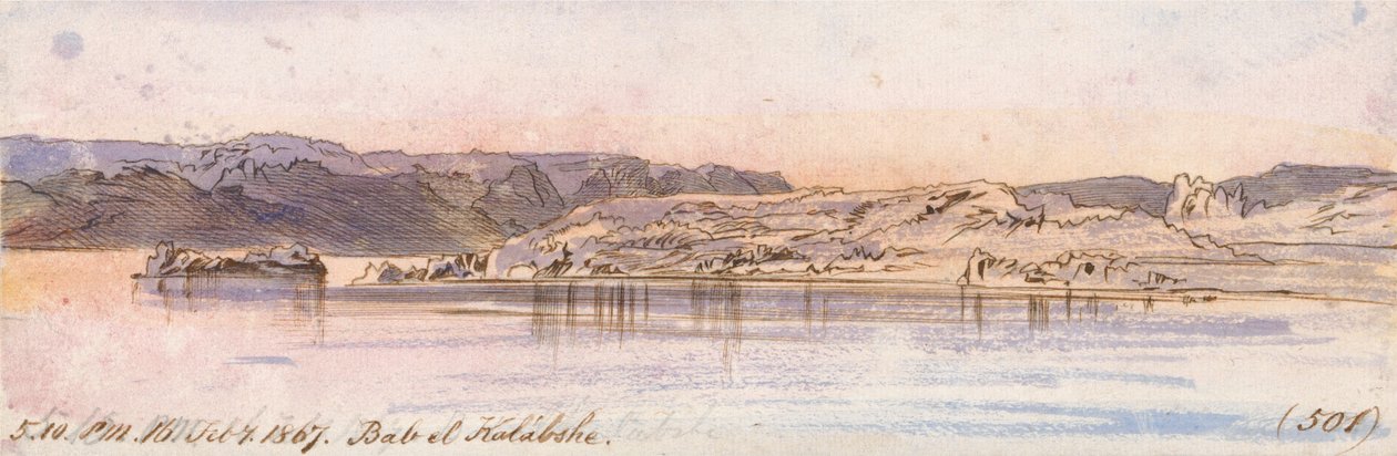 Bab El Qalbash autorstwa Edward Lear