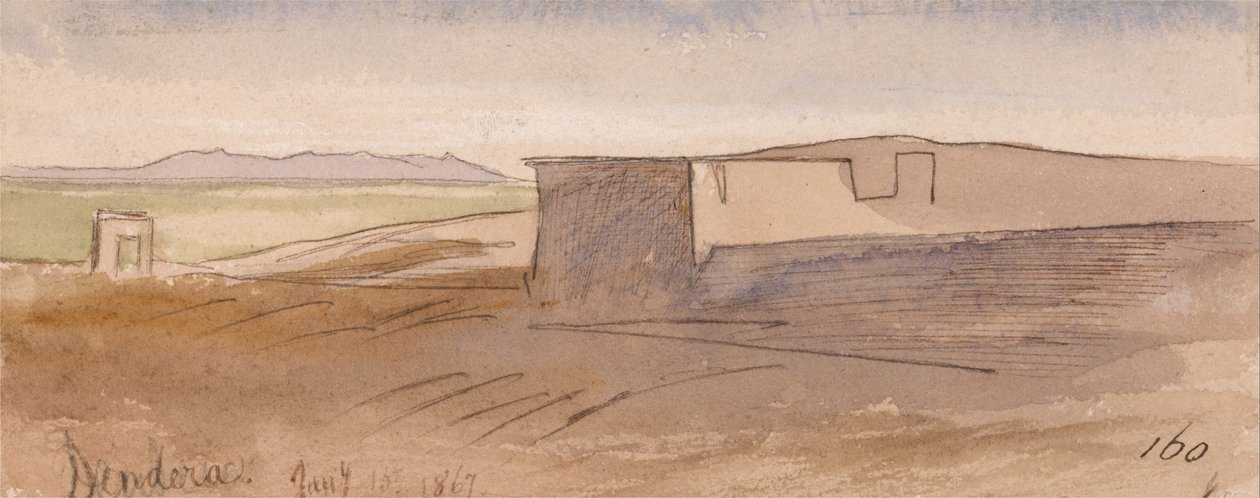 Dendera 160 autorstwa Edward Lear