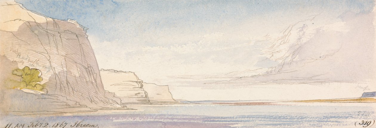 Ibreem, 11-00, 2 lutego 1867 (319) autorstwa Edward Lear
