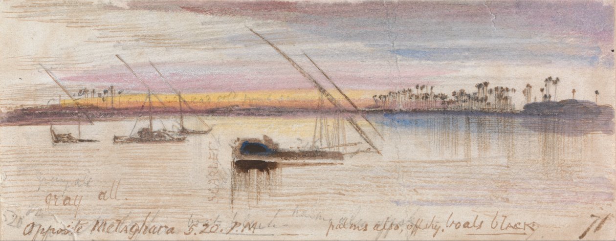 Naprzeciwko Melaghary, 17-20 autorstwa Edward Lear