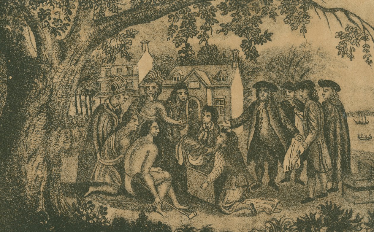 Drzewo traktatowe, ok. 1833 r. autorstwa Edward Mumford