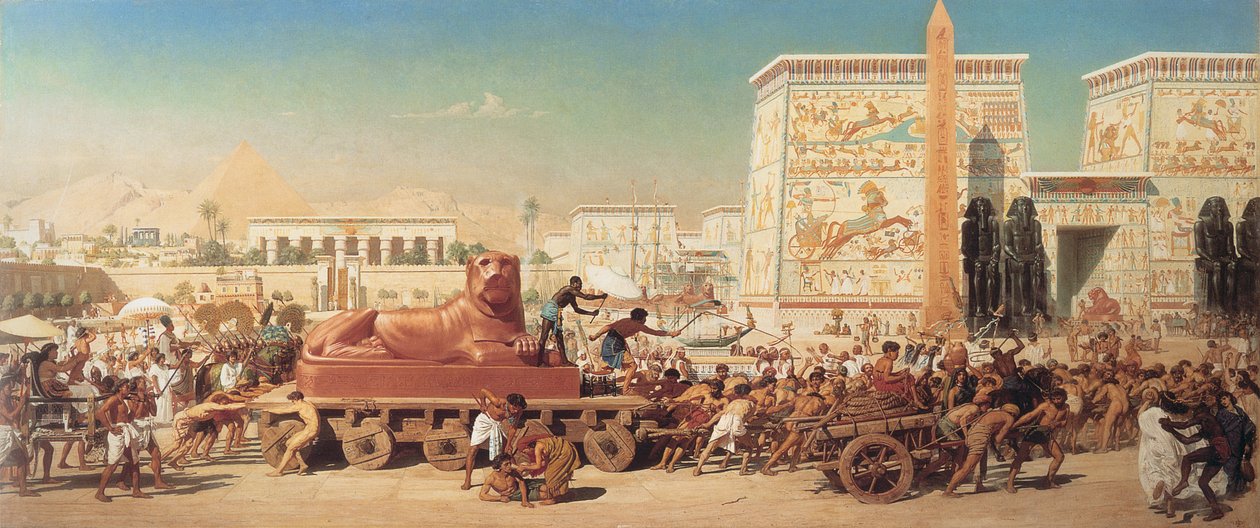 Izrael w Egipcie autorstwa Edward John Poynter