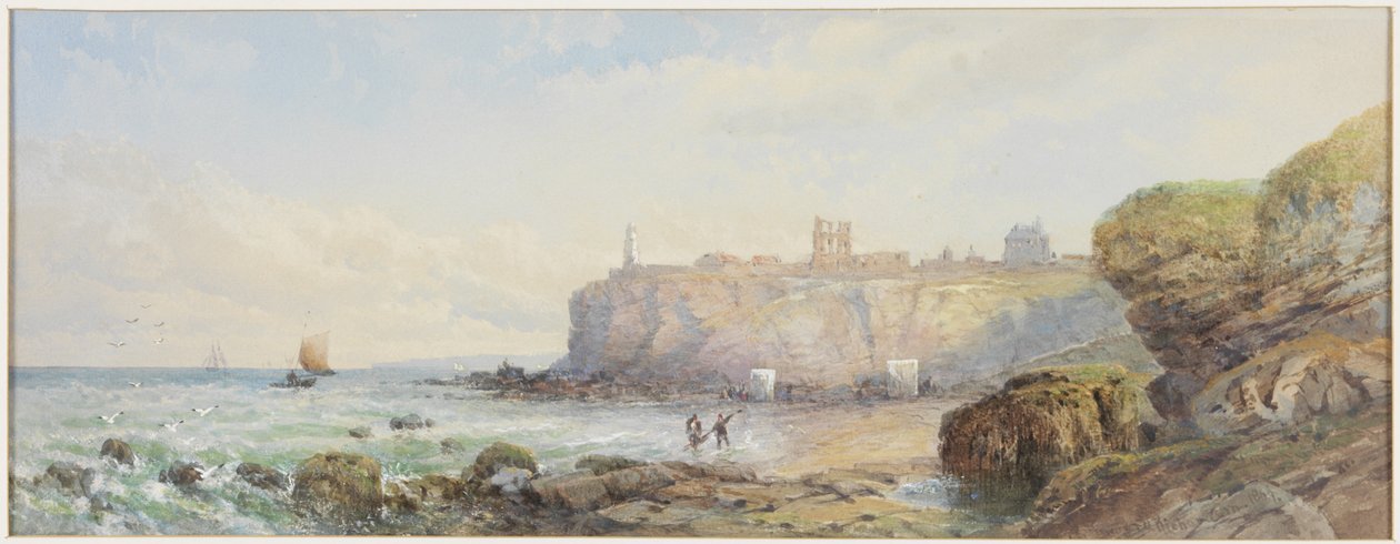 Tynemouth (akwarela i bodycolor na papierze) autorstwa Edward Richardson